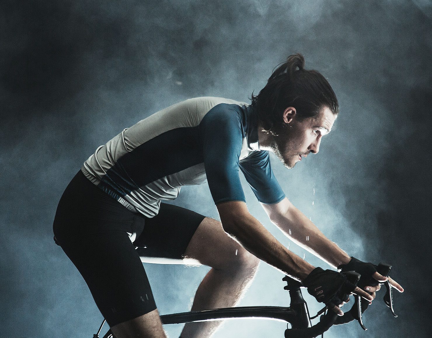 A Triathlon cycling athlete performing at CBD Triathlete